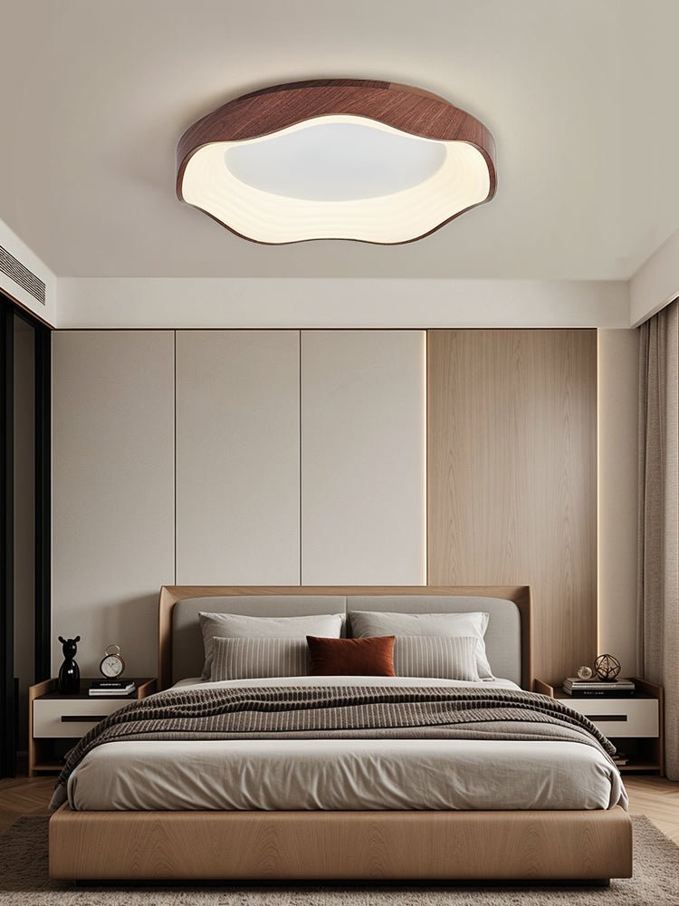 Esolarae Plafonnier en Plastique Art Nordique Vague - Neutralighting