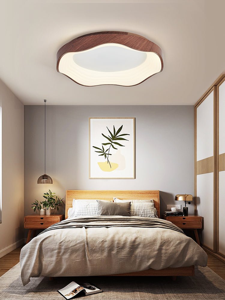 Esolarae Plafonnier en Plastique Art Nordique Vague - Neutralighting