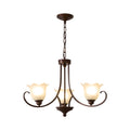 Nydorisra Chandelier Verre Floral Vintage Élégance - Neutralighting