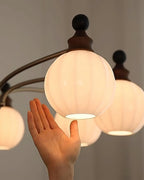 Mirena Lustre Orbe en Verre Bronze - Neutralighting