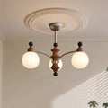 Mirena Lustre Orbe en Verre Bronze - Neutralighting