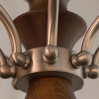 Mirena Lustre Orbe en Verre Bronze - Neutralighting