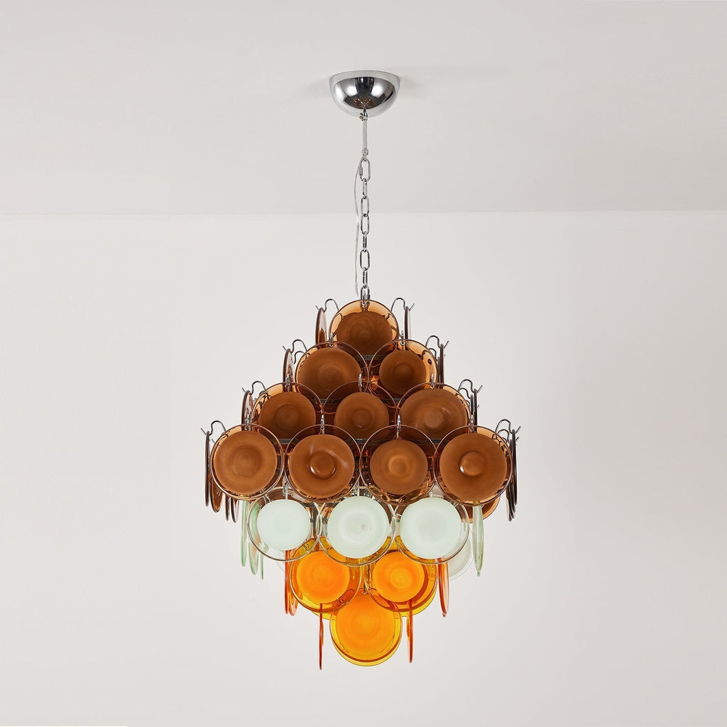 Miretta Lustre Disques en Verre Superposés - Neutralighting