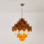 Miretta Lustre Disques en Verre Superposés - Neutralighting