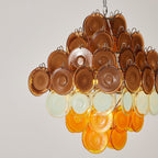 Miretta Lustre Disques en Verre Superposés - Neutralighting