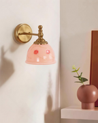 Mishya Applique Murale en Verre Floral - Neutralighting