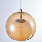 Suspension Double Globe Ombre Verre Moderne Minimaliste Ambiant - Neutralighting