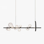 Lustra Chandelier Verre Bulles Nordic Noir - Neutralighting