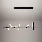 Lustra Chandelier Verre Bulles Nordic Noir - Neutralighting