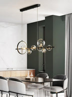 Lustra Chandelier Verre Bulles Nordic Noir - Neutralighting