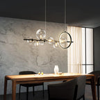 Lustra Chandelier Verre Bulles Nordic Noir - Neutralighting