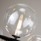 Lustra Chandelier Verre Bulles Nordic Noir - Neutralighting