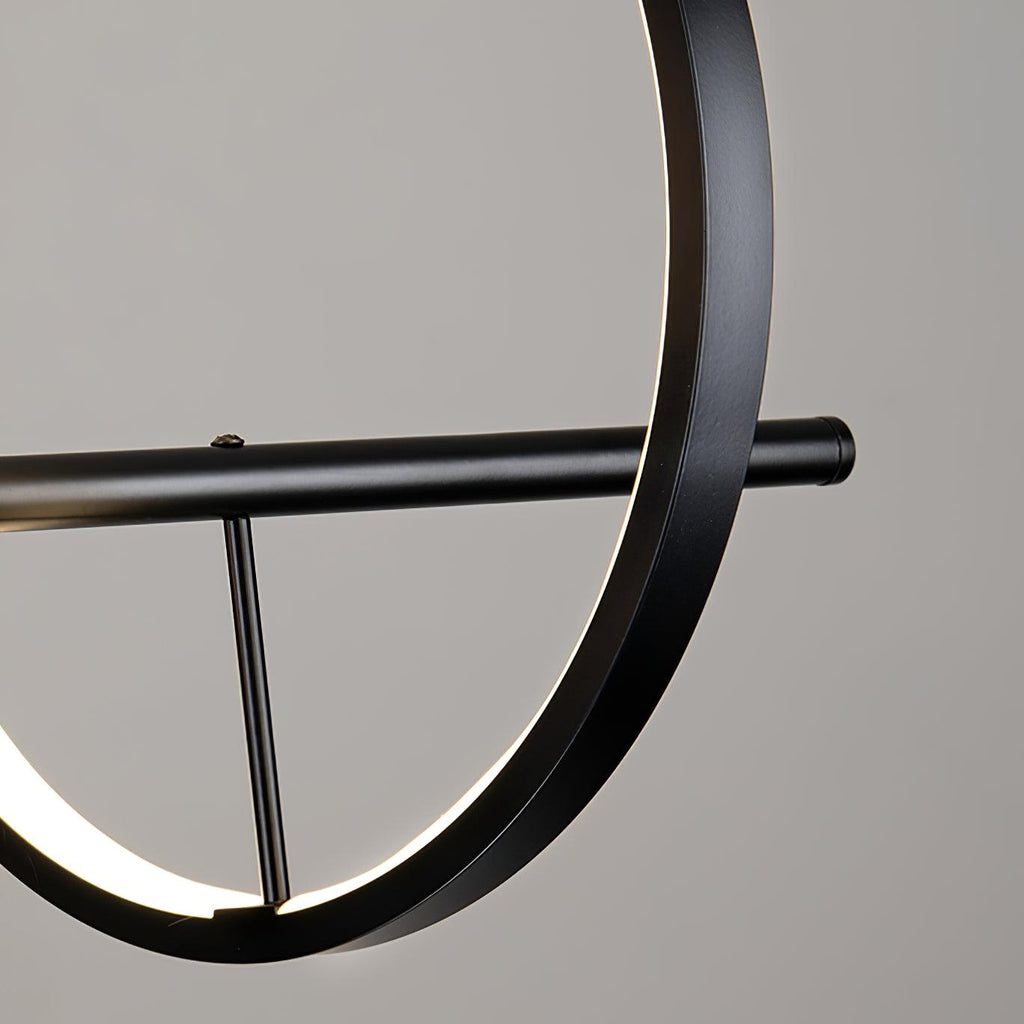 Lustra Chandelier Verre Bulles Nordic Noir - Neutralighting