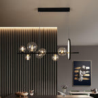 Lustra Chandelier Verre Bulles Nordic Noir - Neutralighting