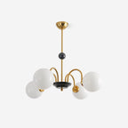 Lustre Courbé Globe Nuances Moderne Rétro Style - Neutralighting