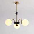 Lustre Courbé Globe Nuances Moderne Rétro Style - Neutralighting