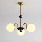 Lustre Courbé Globe Nuances Moderne Rétro Style - Neutralighting