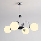 Lustre Courbé Globe Nuances Moderne Rétro Style - Neutralighting