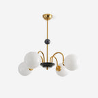 Lustre Courbé Globe Nuances Moderne Rétro Style - Neutralighting
