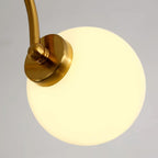 Lustre Courbé Globe Nuances Moderne Rétro Style - Neutralighting