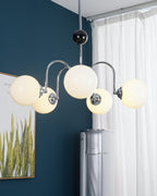 Lustre Courbé Globe Nuances Moderne Rétro Style - Neutralighting