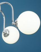 Lustre Courbé Globe Nuances Moderne Rétro Style - Neutralighting