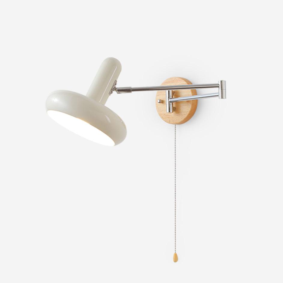 Applique Murale Pivot Bras Arrondi Ombre Tirer Chaîne Moderne Rétro - Neutralighting