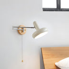Applique Murale Pivot Bras Arrondi Ombre Tirer Chaîne Moderne Rétro - Neutralighting