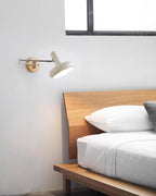 Applique Murale Pivot Bras Arrondi Ombre Tirer Chaîne Moderne Rétro - Neutralighting