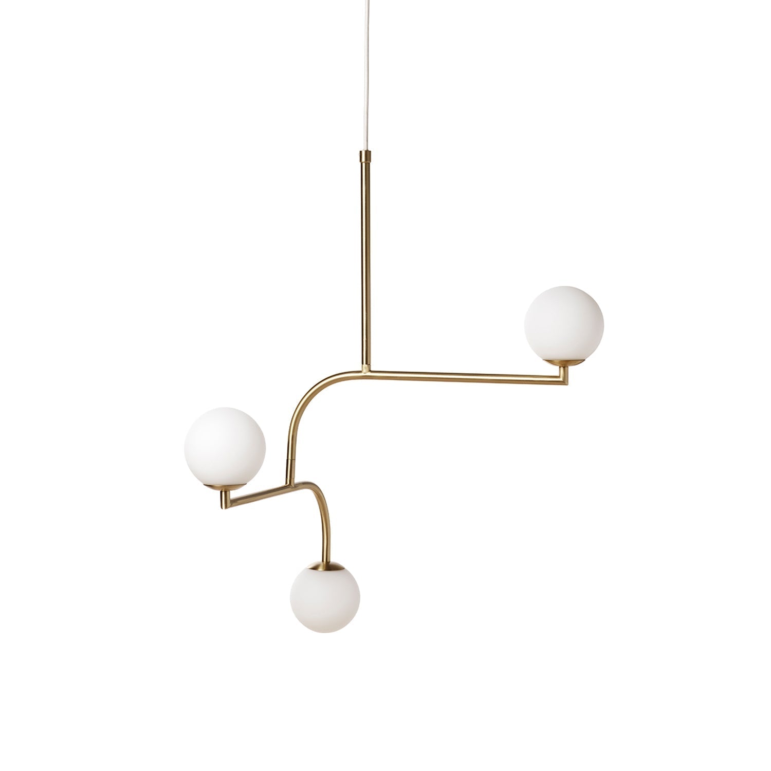 Zelireth Lustre Laiton Verre Minimaliste Moderne - Neutralighting