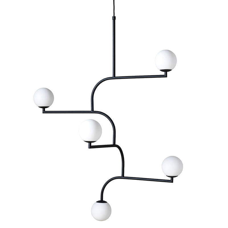 Zelireth Lustre Laiton Verre Minimaliste Moderne - Neutralighting