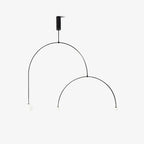 Lustra Chandelier Mobile Noir Minimaliste - Neutralighting