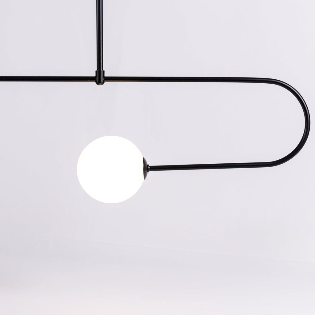 Lustra Chandelier Mobile Noir Minimaliste - Neutralighting