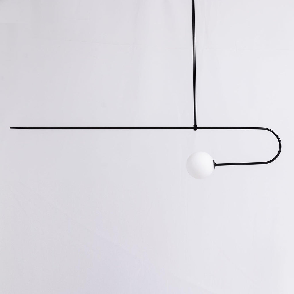 Lustra Chandelier Mobile Noir Minimaliste - Neutralighting