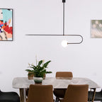 Lustra Chandelier Mobile Noir Minimaliste - Neutralighting