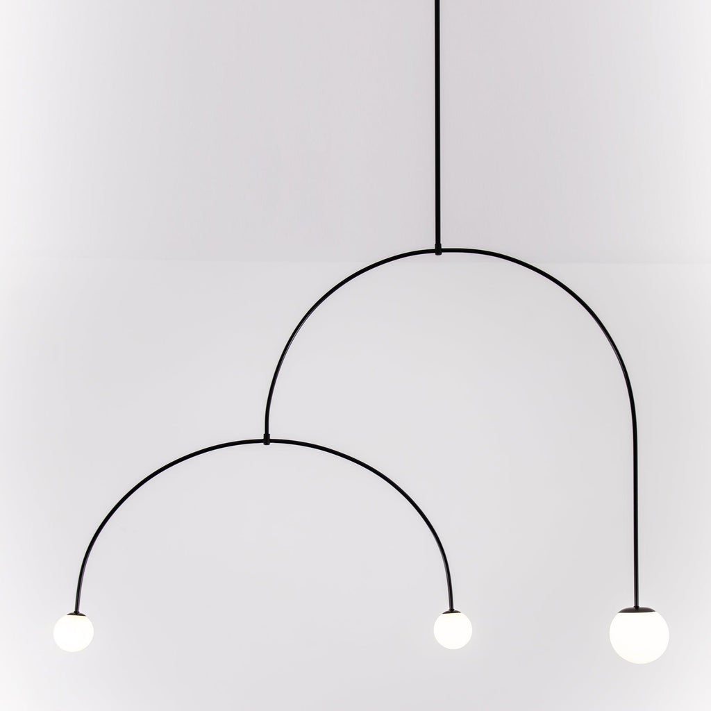 Lustra Chandelier Mobile Noir Minimaliste - Neutralighting