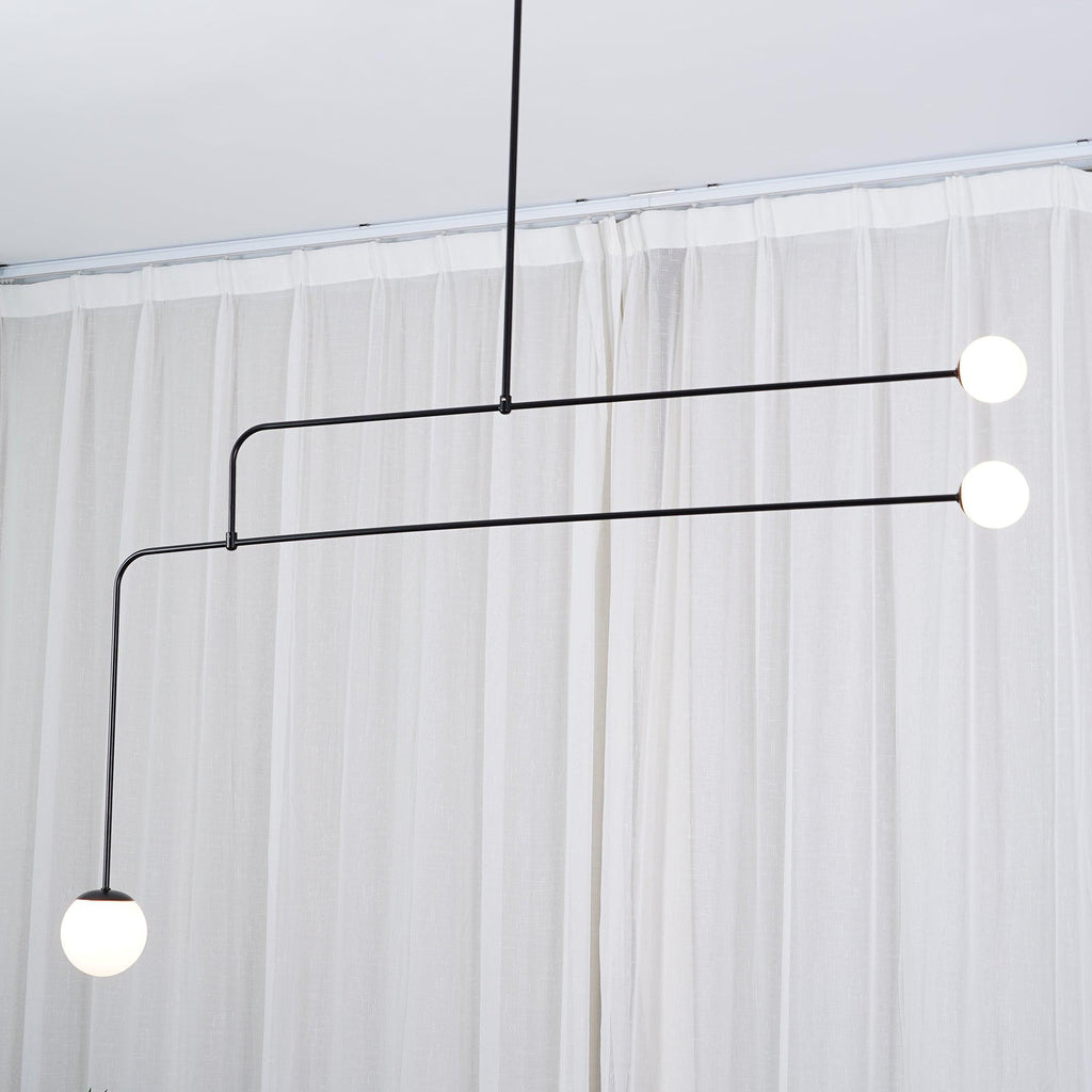 Lustra Chandelier Mobile Noir Minimaliste - Neutralighting