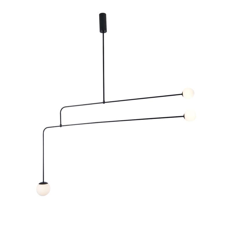 Lustra Chandelier Mobile Noir Minimaliste - Neutralighting