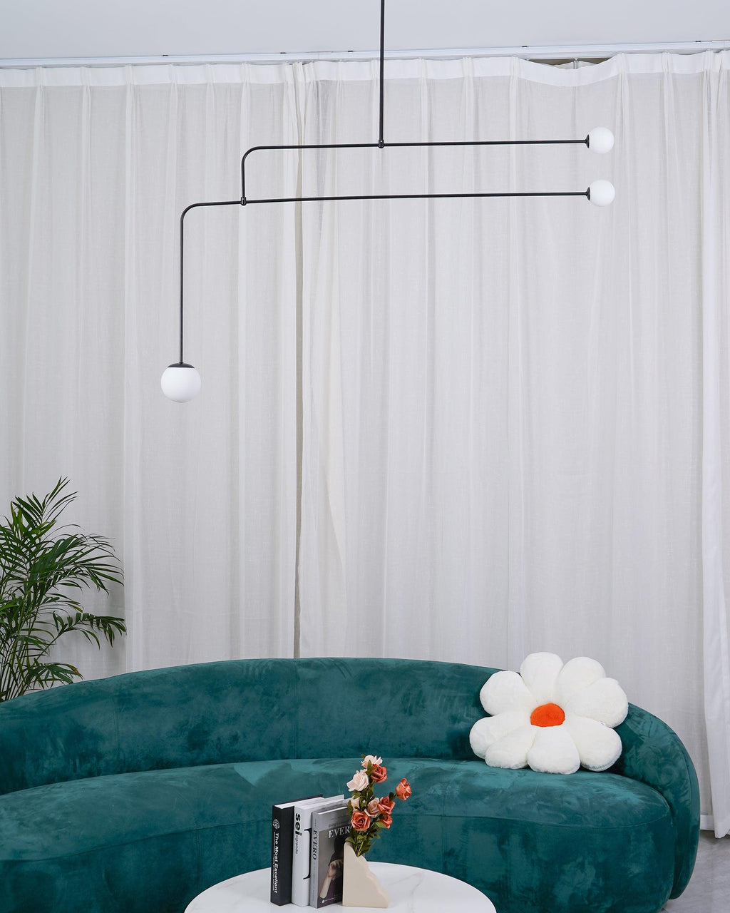 Lustra Chandelier Mobile Noir Minimaliste - Neutralighting