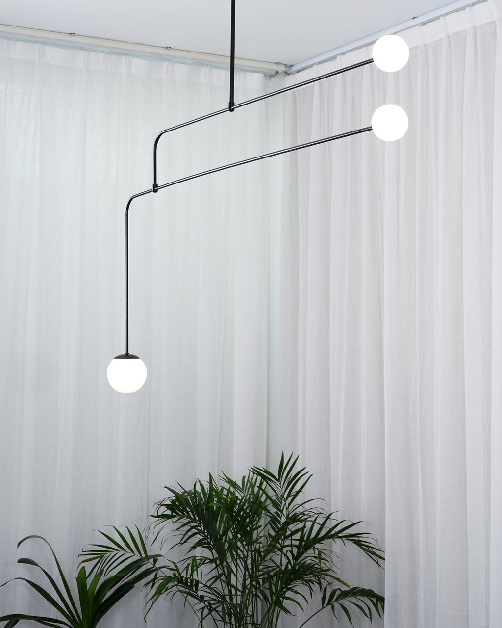 Lustra Chandelier Mobile Noir Minimaliste - Neutralighting