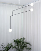 Lustra Chandelier Mobile Noir Minimaliste - Neutralighting