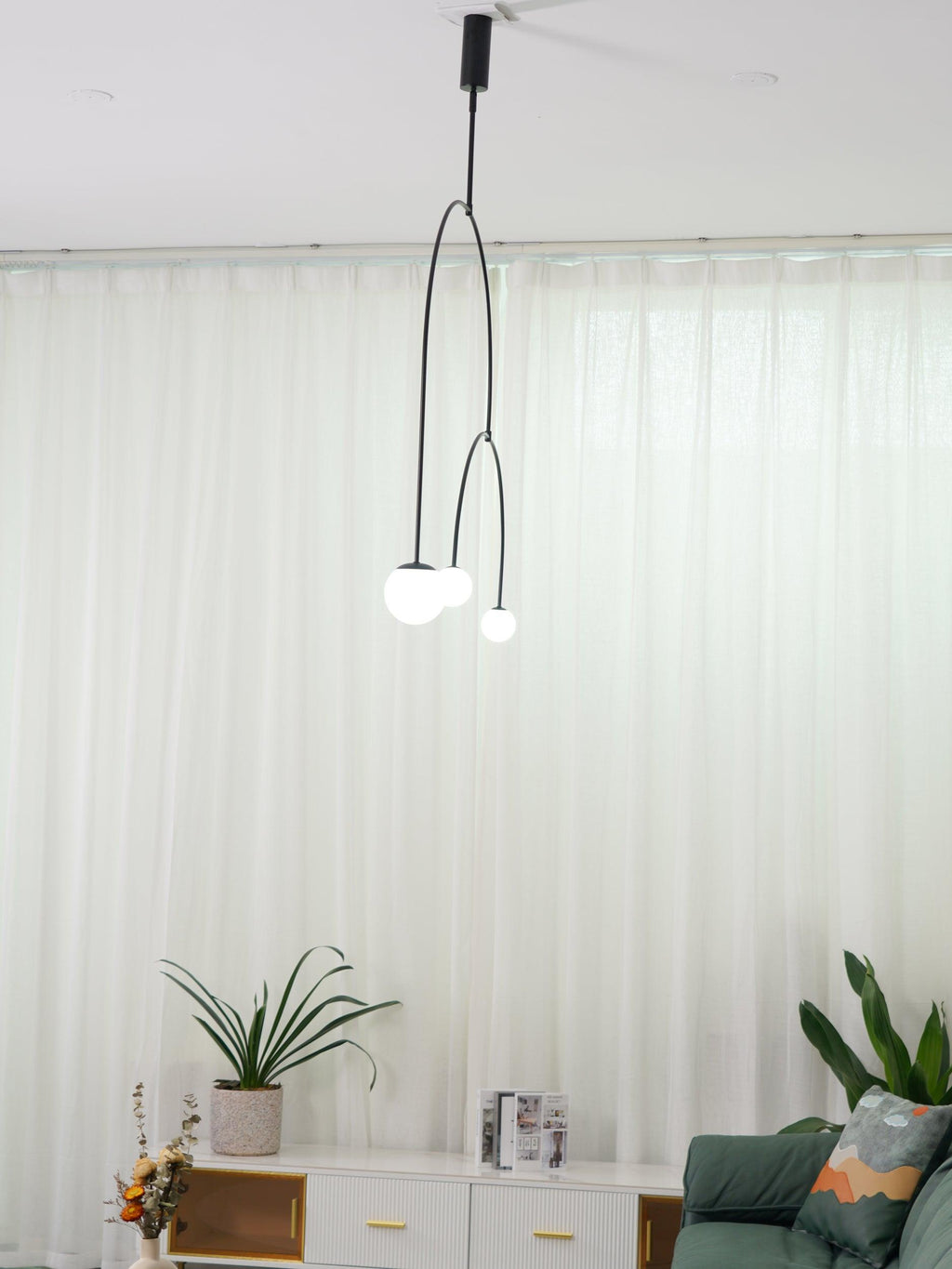 Lustra Chandelier Mobile Noir Minimaliste - Neutralighting