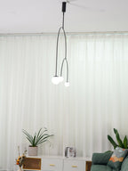 Lustra Chandelier Mobile Noir Minimaliste - Neutralighting