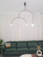 Lustra Chandelier Mobile Noir Minimaliste - Neutralighting