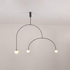 Lustra Chandelier Mobile Noir Minimaliste - Neutralighting