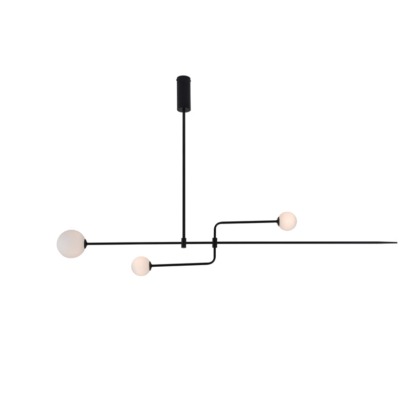 Lustra Chandelier Mobile Noir Minimaliste - Neutralighting