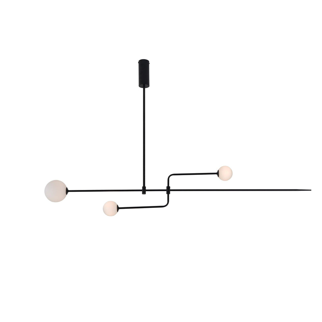 Lustra Chandelier Mobile Noir Minimaliste - Neutralighting