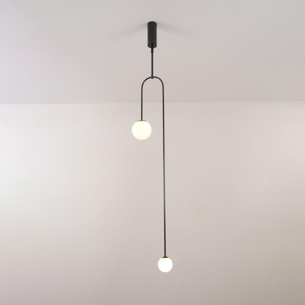 Lustra Chandelier Mobile Noir Minimaliste - Neutralighting