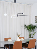 Lustra Chandelier Mobile Noir Minimaliste - Neutralighting