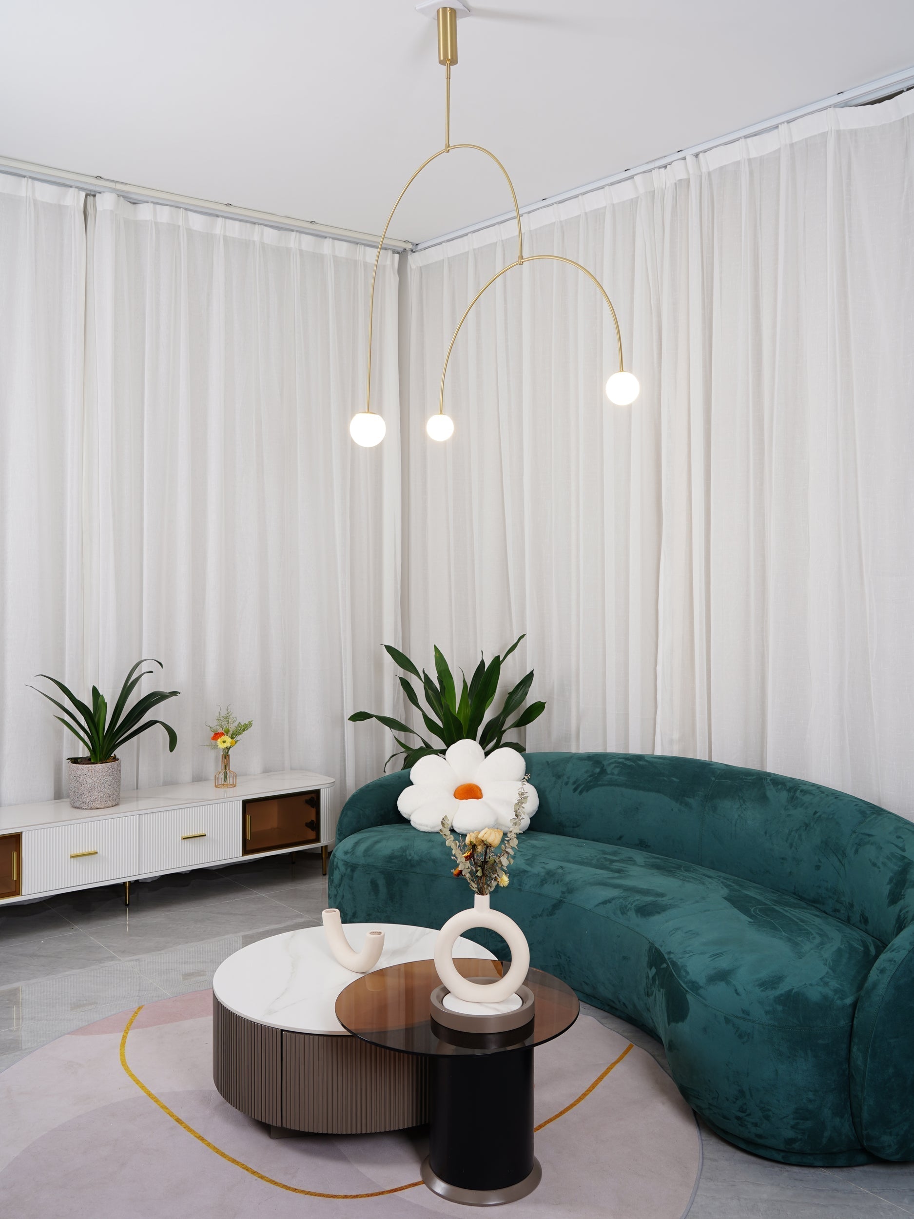 Lustra Chandelier Mobile Noir Minimaliste - Neutralighting